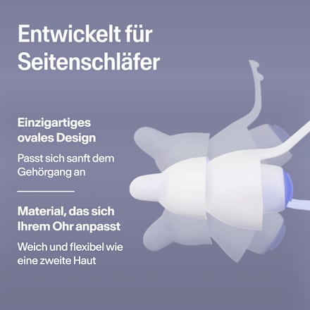 Ohrstöpsel Sleep Deep Multisize (3 Paar), 6 St
