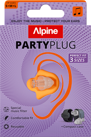 Party Plug Ohrstöpsel Gr. 3, 1 St