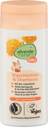 Baby Waschlotion & Shampoo Calendula Reisegröße, 50 ml