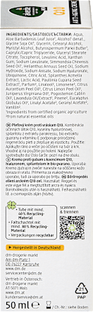 Anti-Aging Gesichtscreme Q10, 50 ml