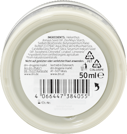 Deodorantcrème Fresh Nature, 50 ml