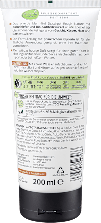 Douchegel 4in1 Rough Nature, 200 ml