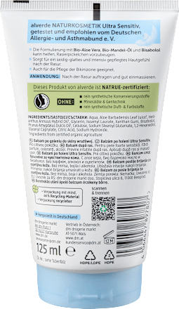 After Shave Balsam Ultra Sensitiv, 125 ml