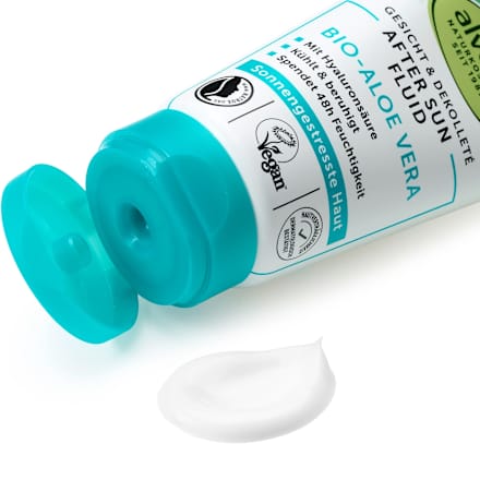 After Sun Fluid Gesicht mit Aloe Vera, 50 ml