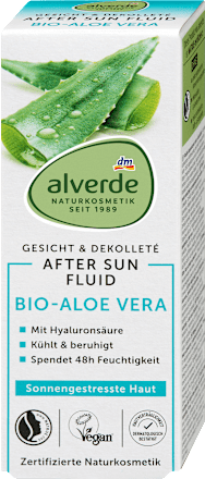 After Sun Fluid Gesicht mit Aloe Vera, 50 ml