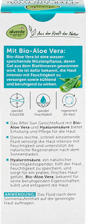 After Sun Fluid Gesicht mit Aloe Vera, 50 ml