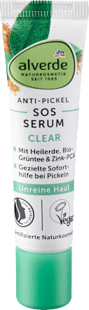 Anti-Pickel-SOS-Serum Clear Heilerde & Grüntee, 15 ml