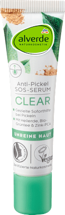 Anti-puistjes SOS Serum Helende Klei &amp; Groene Thee, 15 ml
