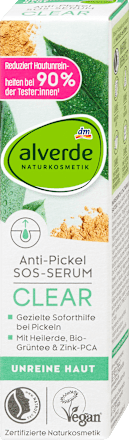 Anti-puistjes SOS Serum Helende Klei &amp; Groene Thee, 15 ml