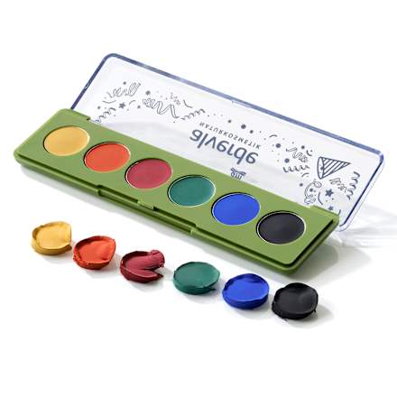 Aqua Schminkpalette 10 Kunterbunt, 6 g