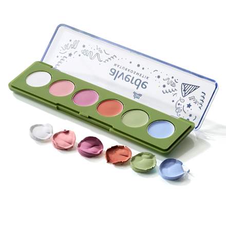 Aqua Schminkpalette 20 Pastell, 6 g