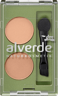 Augenbrauenpuder Duo 01 Light, 1,6 g alverde NATURKOSMETIK