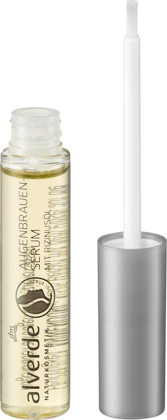alverde COSMÉTIQUE NATUREL Sérum pour sourcils à l'huile de ricin, 9 ml