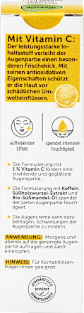 Augencreme Natural Expert Vitamin C, 15 ml