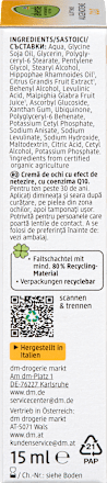 Augencreme Q10 glättend, 15 ml