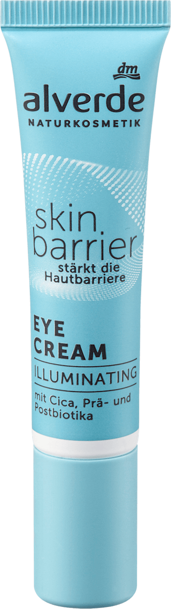 alverde NATURKOSMETIK Augencreme Skin Barrier Illuminating, 15 ml