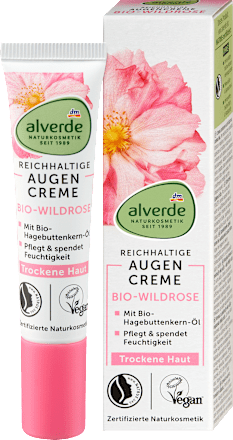 Augencreme Wildrose, 15 ml