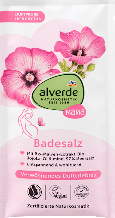 Badesalz Mama Malve & Jojobaöl, 60 g