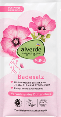 Badesalz Mama Malve & Jojobaöl, 60 g