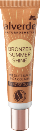 Bronzer Liquid Summer Shine 20 Roségold, 15 ml alverde NATURKOSMETIK
