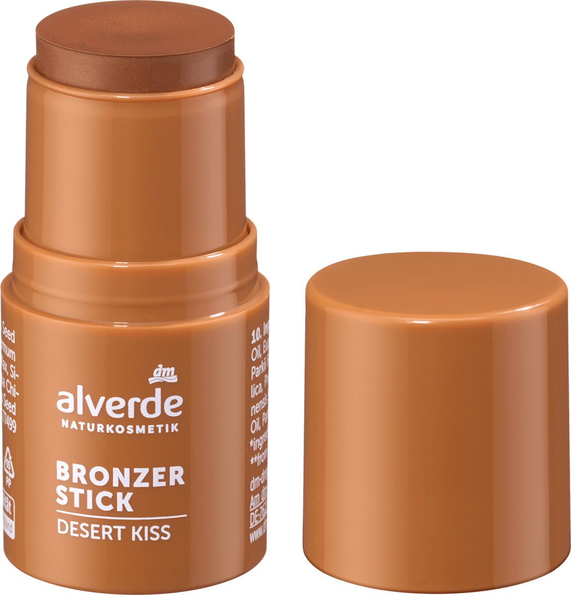 alverde NATURKOSMETIK Bronzer Stick Desert Kiss 10, 5 g