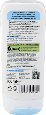 Conditioner Ultra Sensitiv, 200 ml