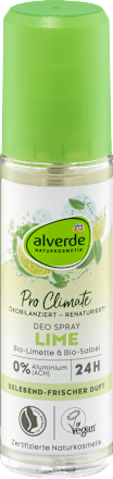 Deo Zerstäuber Limette Salbei, 75 ml alverde NATURKOSMETIK