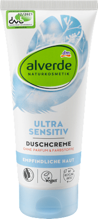 Duschcreme  Ultra Sensitiv, 200 ml alverde NATURKOSMETIK