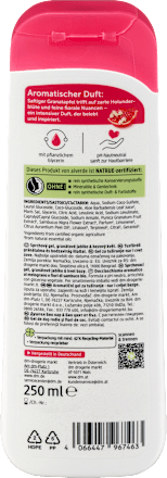 Duschgel Granatapfel Holunderblüte, 250 ml