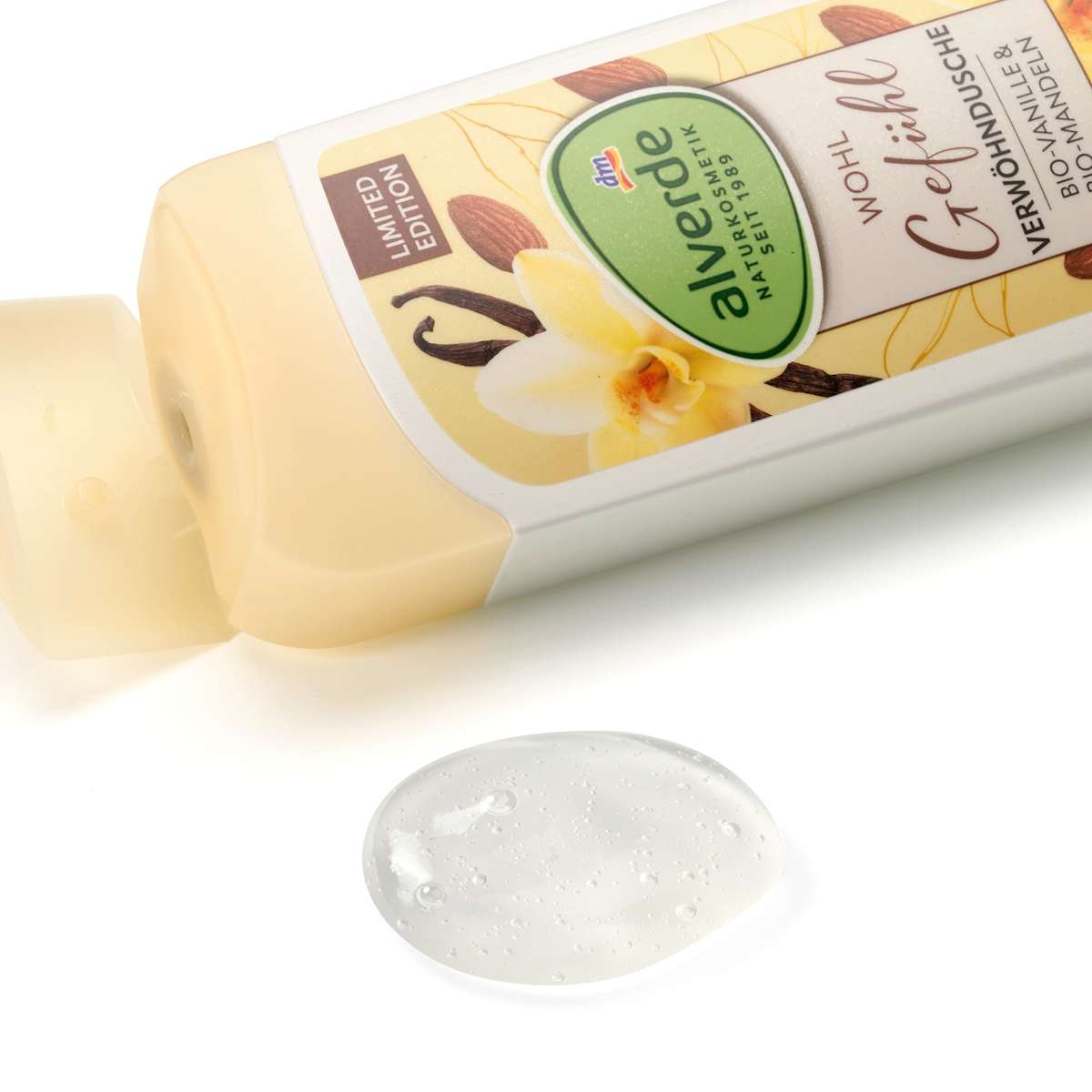 alverde NATURKOSMETIK Duschgel WOHL Gefühl, 250 ml