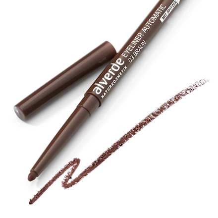 Eyeliner Automatic 03 Braun, 0,3 g alverde NATURKOSMETIK