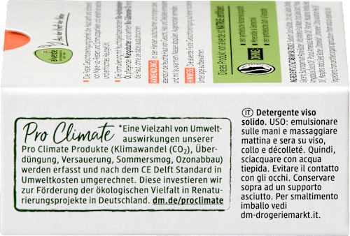 Feste Gesichtsreinigung Aprikose & Mango, 75 g