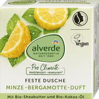 Festes Duschgel Minze-Bergamotte Duft, 60 g