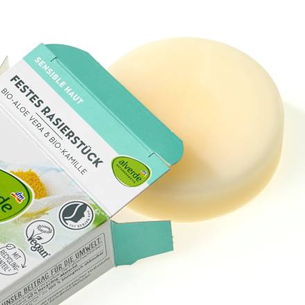 Festes Rasierstück Aloe Vera & Kamille, 50 g