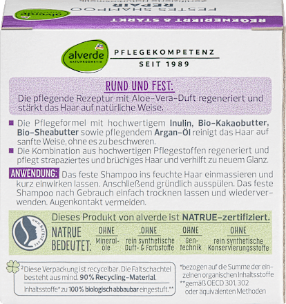 Vaste shampoo reparatie, 60 g