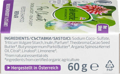 Vaste shampoo reparatie, 60 g