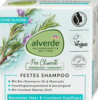 Festes Shampoo Rosmarin-Öl & Meersalz, 60 g