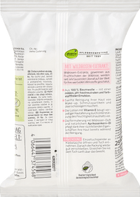 Feuchte Reinigungstücher Wildrose, 25 St alverde NATURKOSMETIK