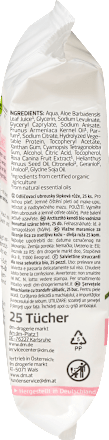 Feuchte Reinigungstücher Wildrose, 25 St alverde NATURKOSMETIK