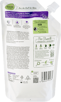 Flüssigseife Lavendel, Malve Nachfüllpack, 500 ml
