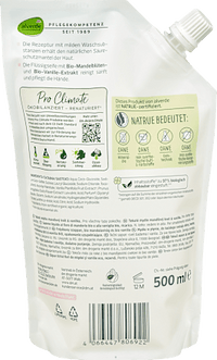 Flüssigseife Mandelblüte & Vanille, Nachfüllpack, 500 ml alverde NATURKOSMETIK