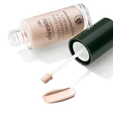 Foundation & Concealer Perfect Cover mit 2% Phyto-Kollagen 05 Porcelain, 25 ml