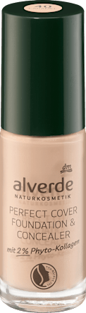 Foundation & Concealer Perfect Cover mit 2% Phyto-Kollagen 40 Caramel, 25 ml