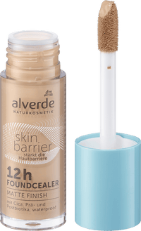 alverde NATURKOSMETIK Foundcealer Skin Barrier 12h Matte Finish 30 Neutral, 15 ml