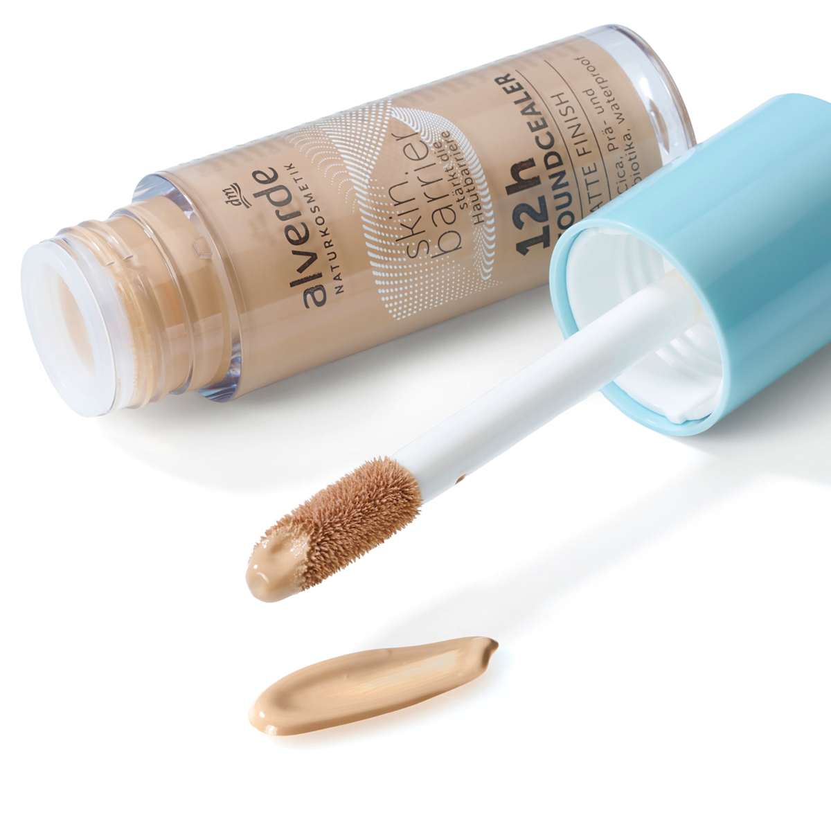 alverde NATURKOSMETIK Foundcealer Skin Barrier 12h Matte Finish 30 Neutral, 15 ml