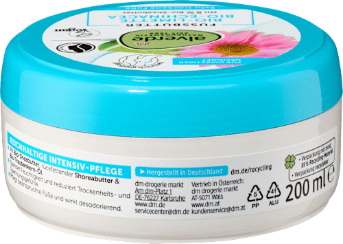 Fußbutter Limette & Echinacea, 200 ml