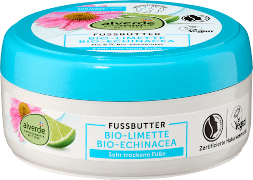 Fußbutter Limette & Echinacea, 200 ml