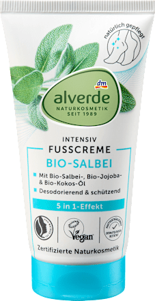 Fußcreme 5in1 mit Salbei & Weidenrinde, 75 ml