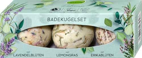 Geschenkset Badekugel Ruheoase, 1 St alverde NATURKOSMETIK