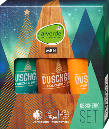 Cadeauset douchegels voor MANNEN 3-delig, 1 stuk